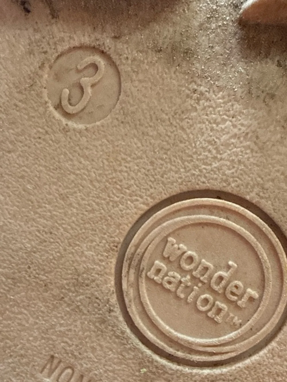 wonder nation rubber sole